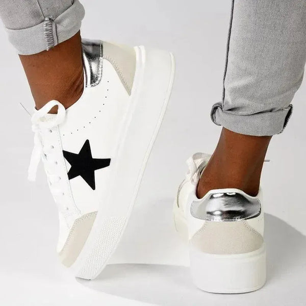 Madison Star Fashion Sneaker - White
