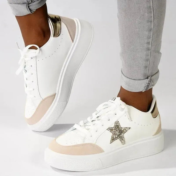 Madison Star Fashion Sneaker - White Multi