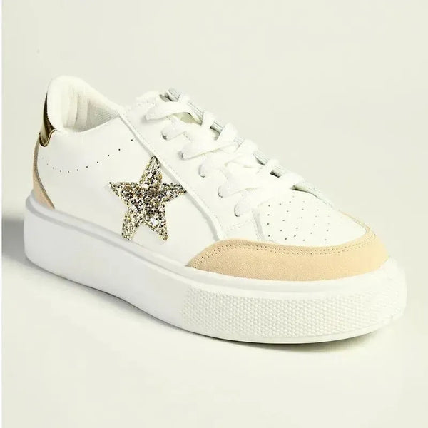 Madison Star Fashion Sneaker - White Multi