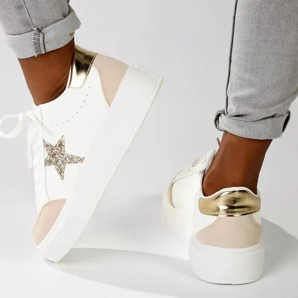 Madison Star Fashion Sneaker - White Multi