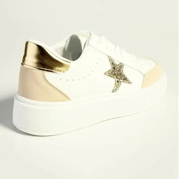 Madison Star Sneaker - White Multi