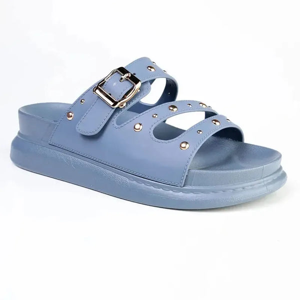 Madison Studded Sandal - Blue