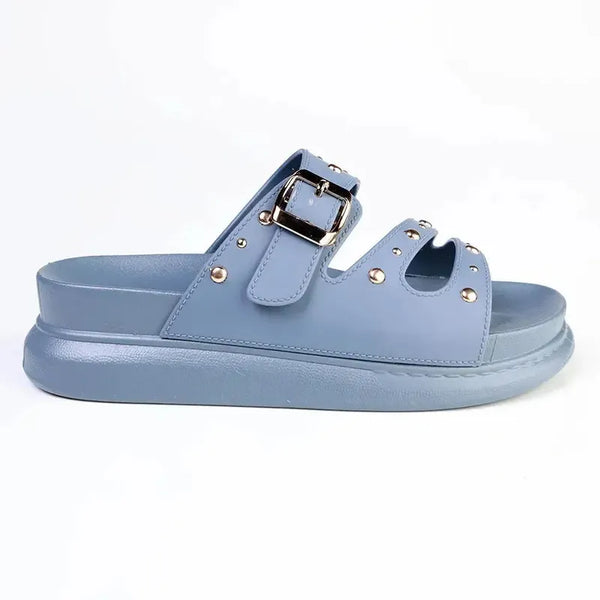 Madison Studded Sandal - Blue