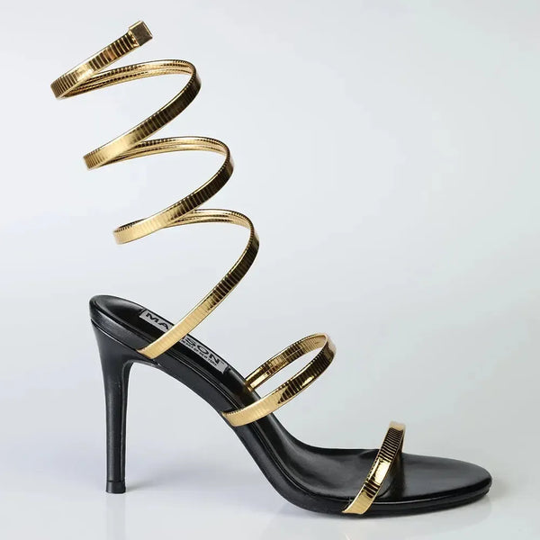 Madison Trust Stiletto - Gold/Black