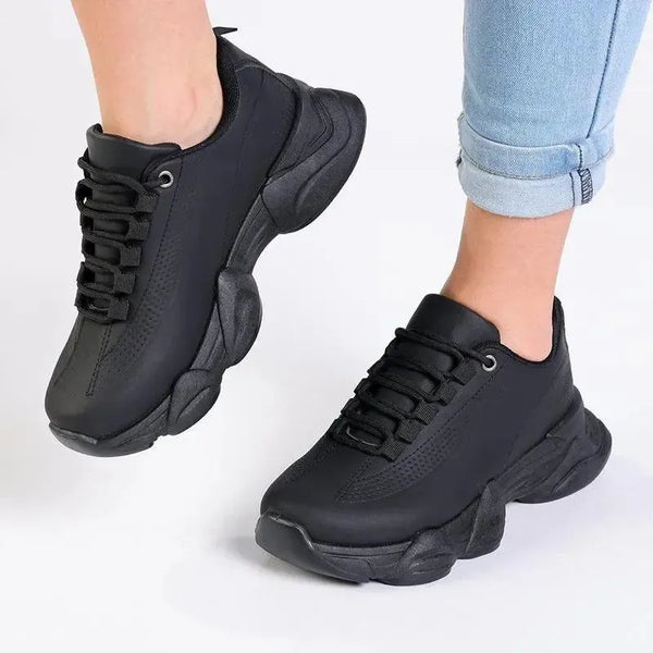 Madison Tubs Platform Fashion Sneaker - Black