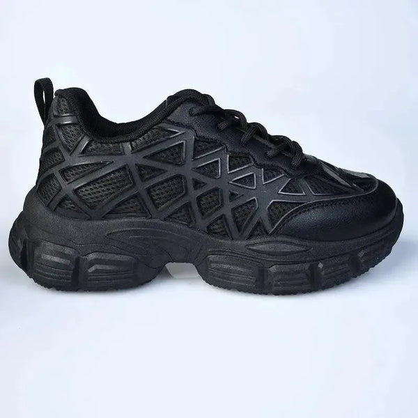 Madison Webster Chunky Sneaker - Black Mono