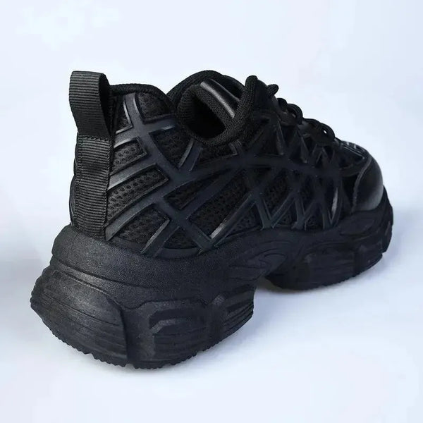 Madison Webster Chunky Sneaker - Black Mono