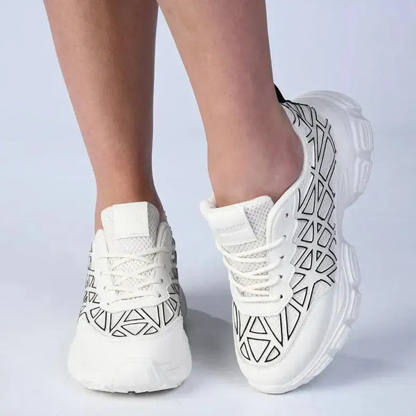 Madison Webster Chunky Sneaker - Off White