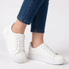 Madison Yami Sneaker - White Mono