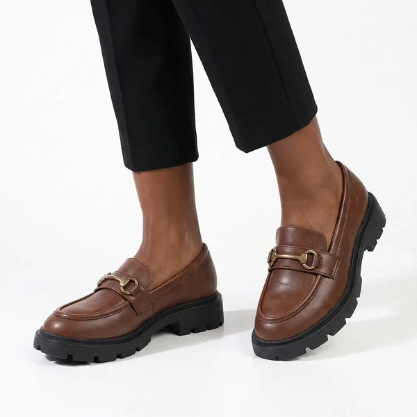 Madison Yvette Loafer - Brown