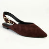 Madison Yvonne Slingback Pump - Chocolate
