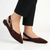 Madison Yvonne Slingback Pump - Chocolate