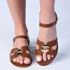 Madison halter Sandal - Tan