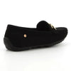 Pierre Cardin 12 Moccasin With Metal Trim Loafer - Black
