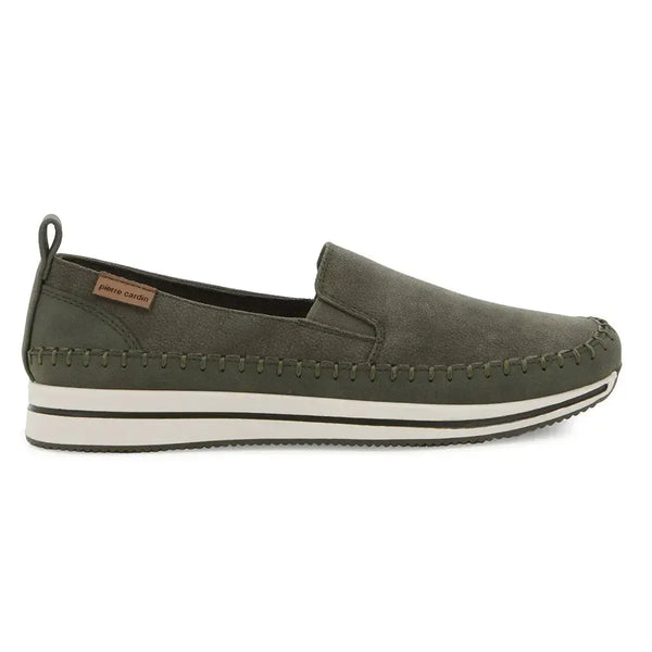 Pierre Cardin A Line Stitch Vamp - Olive