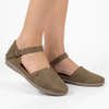 Pierre Cardin Adelle Flats - Brown