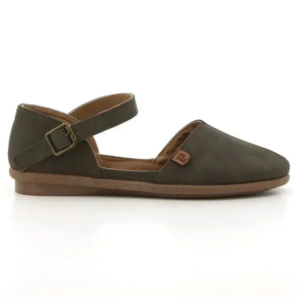 Pierre Cardin Adelle Flats - Olive
