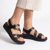 Pierre Cardin Adette 2 Sandal - Black
