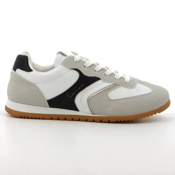 Pierre Cardin Alessi 3 Ladies Lace Up Sneaker - White Multi