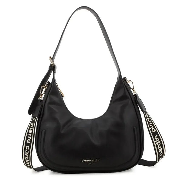 Pierre Cardin Alina Hobo Bag - Black