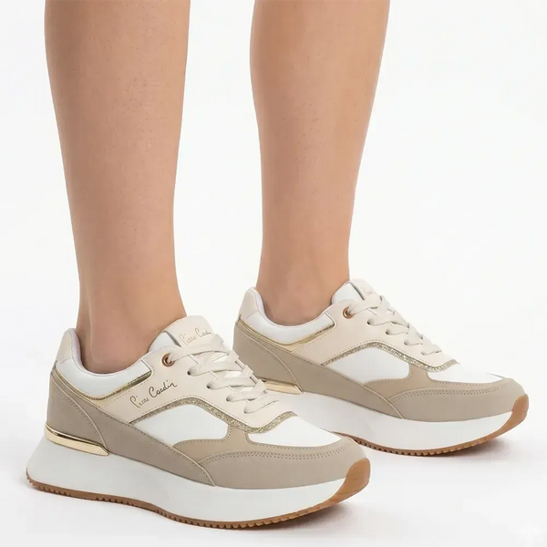 Pierre Cardin Angelique 2 Sneaker - Beige White
