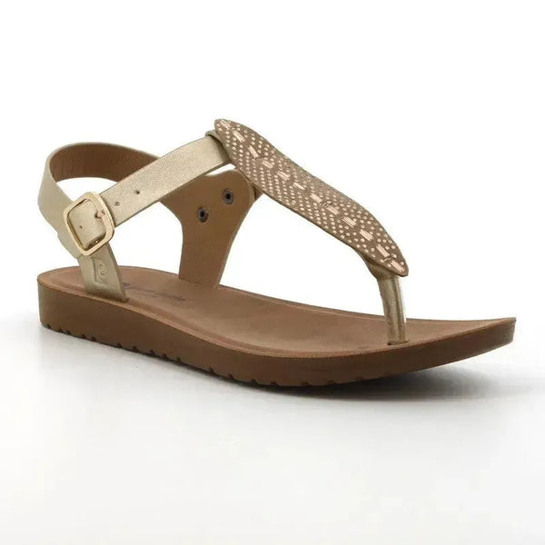 Pierre Cardin Ariella Sandal - Light Gold