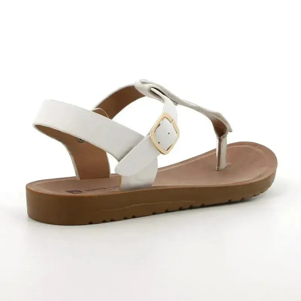 Pierre Cardin Ariella Thong Sandal - White
