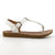 Pierre Cardin Ariella Thong Sandal - White