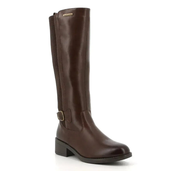 Pierre Cardin Augusta Long Boot - Brown