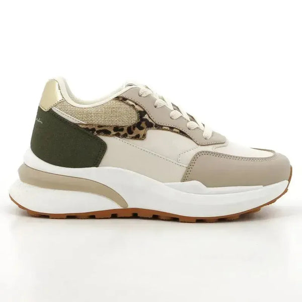 Pierre Cardin Belle 1 Sneaker - Beige Multi