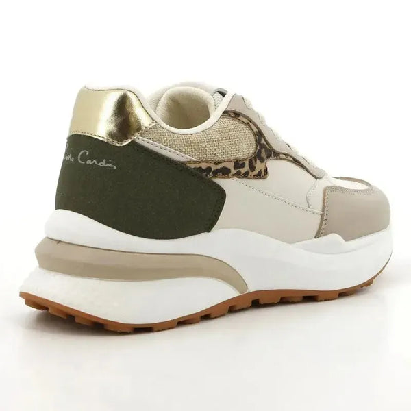 Pierre Cardin Belle 1 Sneaker - Beige Multi