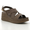 Pierre Cardin Blair Wedge Sandal - Taupe