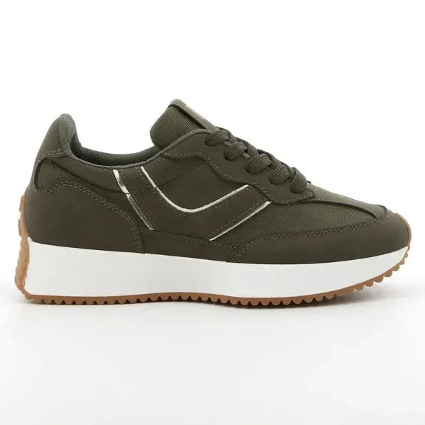 Pierre Cardin Blindee 3 Sneakers - Olive Gold