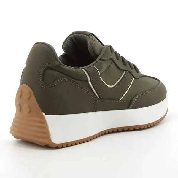 Pierre Cardin Blindee 3 Sneakers - Olive Gold