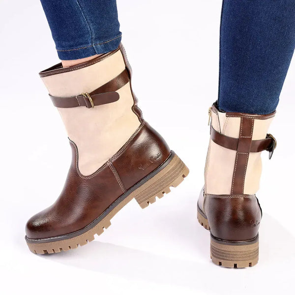 Pierre Cardin Callie 4 Short Boot - Brown