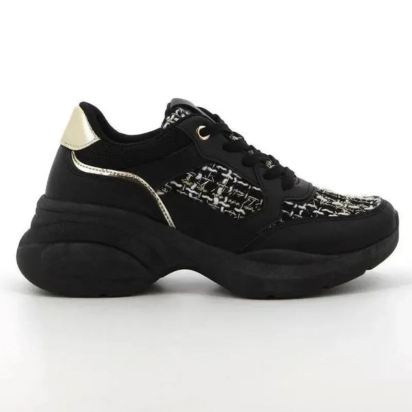 Pierre Cardin Carina 3 Chunky Sole Sneaker - Black