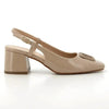 Pierre Cardin Carlie Slingback Heels - Nude