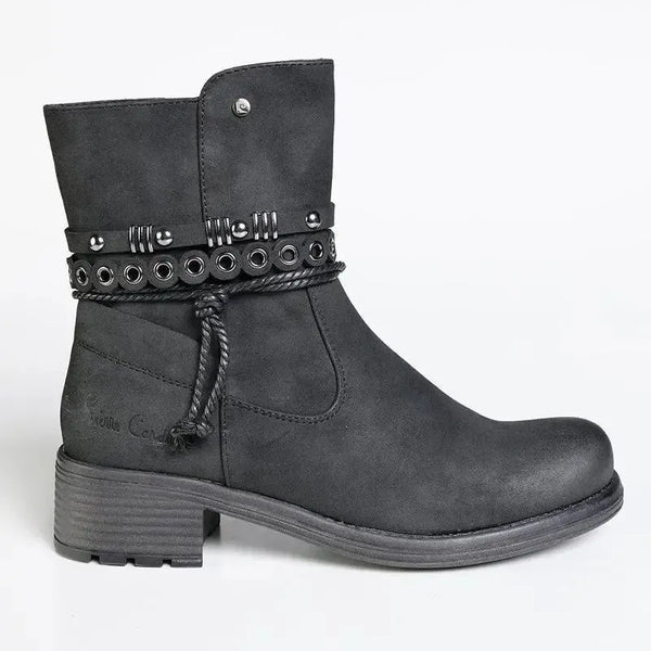 Pierre Cardin Cassie Boot - Black
