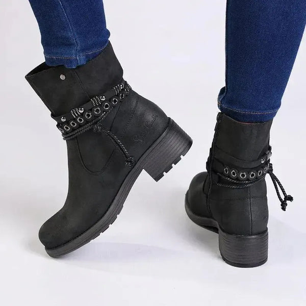 Pierre Cardin Cassie Boot - Black