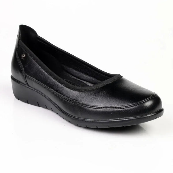Pierre Cardin Comfort Wedge - Black