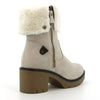 Pierre Cardin Dente Short Fur Collar Boot - Beige