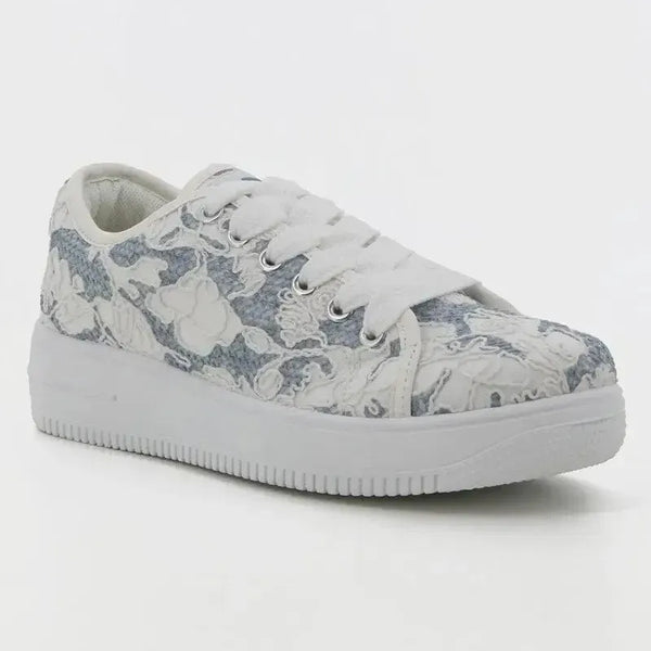 Pierre Cardin Dentelle 1 Sneaker - Light Blue