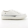 Pierre Cardin Dijon 5 Lace Up Sneaker - White/Silver