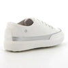 Pierre Cardin Dijon 5 Lace Up Sneaker - White/Silver
