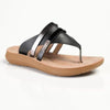 Pierre Cardin Domitilla T Bar Sandal - Black