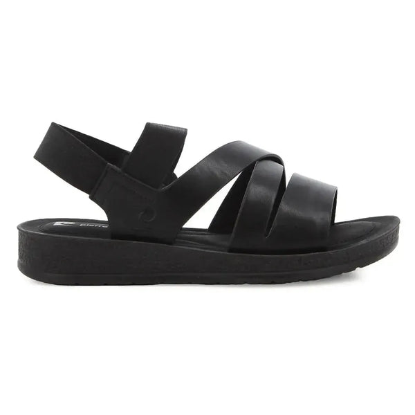 Pierre Cardin Elastic Sandal - Black
