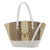 Pierre Cardin Elisse Straw Tote Bag - White