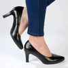 Pierre Cardin Elodie 1 Court Heel - Black