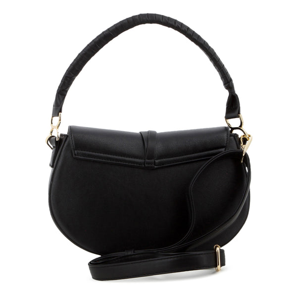 Pierre Cardin Estee Saddle Bag - Black
