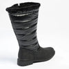 Pierre Cardin Full Length Puff Boot - Black